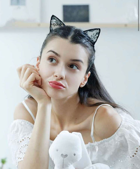 Bentita cu urechi de Pisica  Halloween