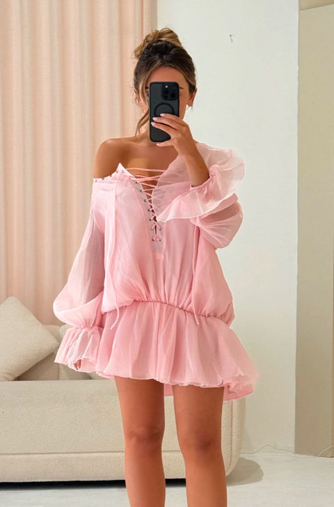 Rochie Pretty Rose Roze