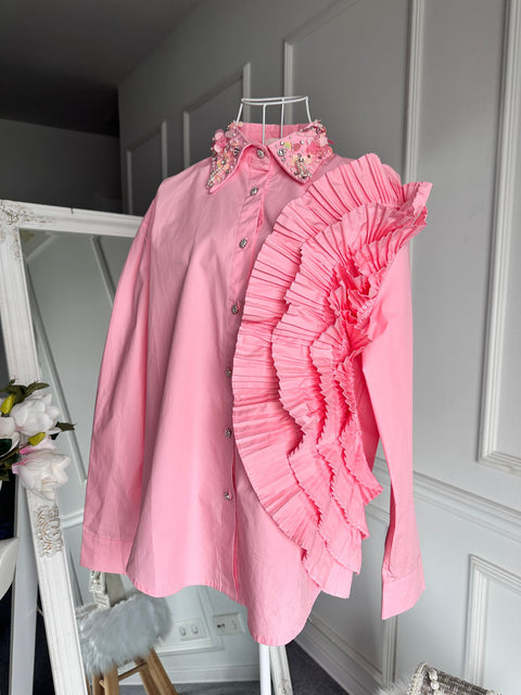 Camasa Pink Cute Rosse 