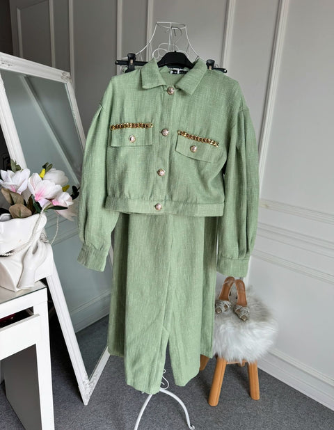 Compleu de dama Classy green