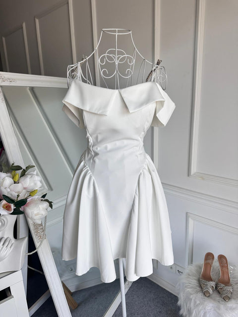 Rochie de vara alba Blissy