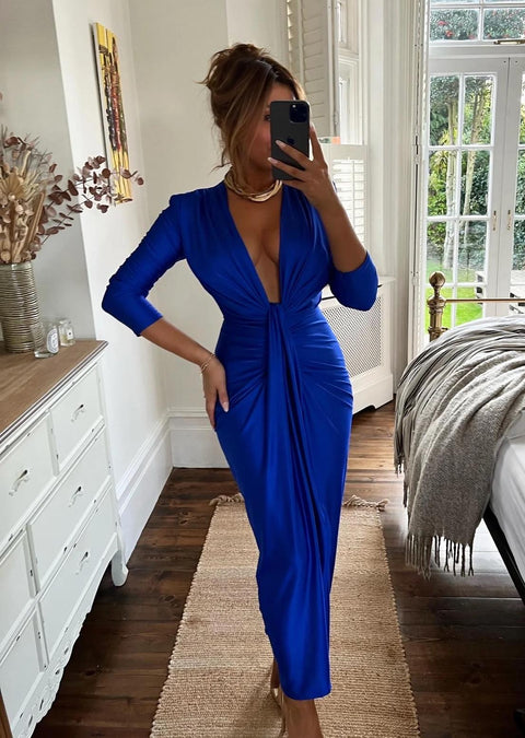 Rochie albastra Eva New Edition