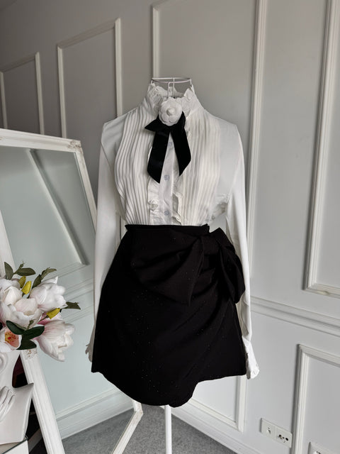 Fusta pantalon Black Bow