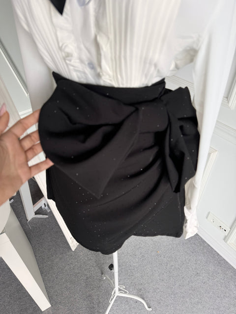 Fusta pantalon Black Bow