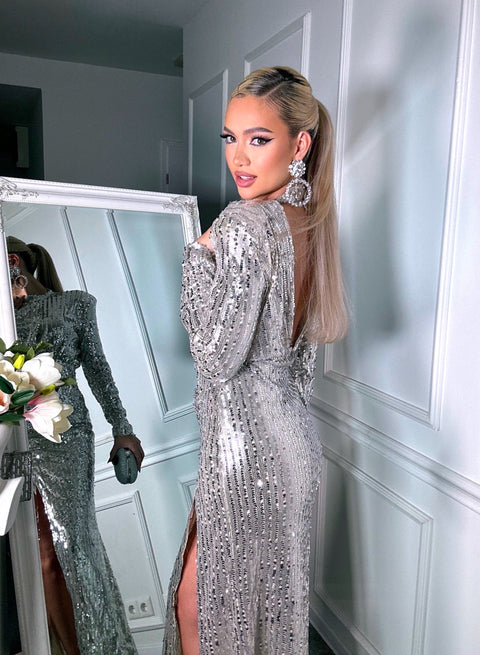 Rochie Luxury Imperatrice Silver