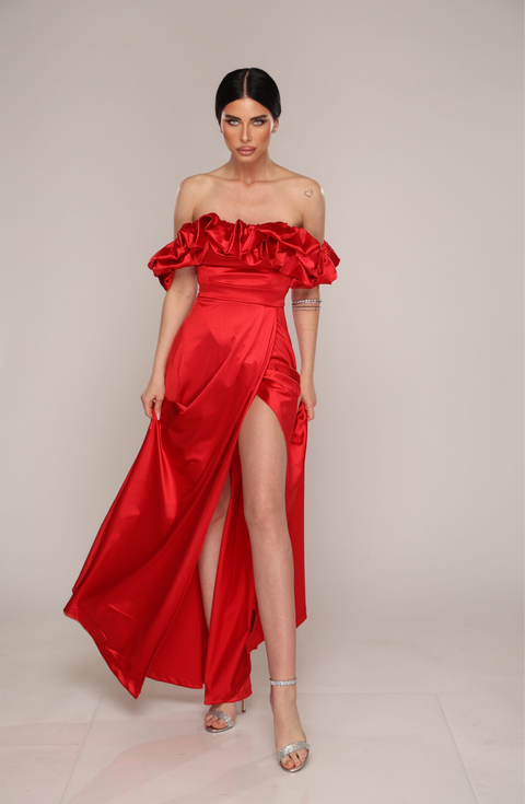 Rochie eleganta Rosie Scarlet Flame