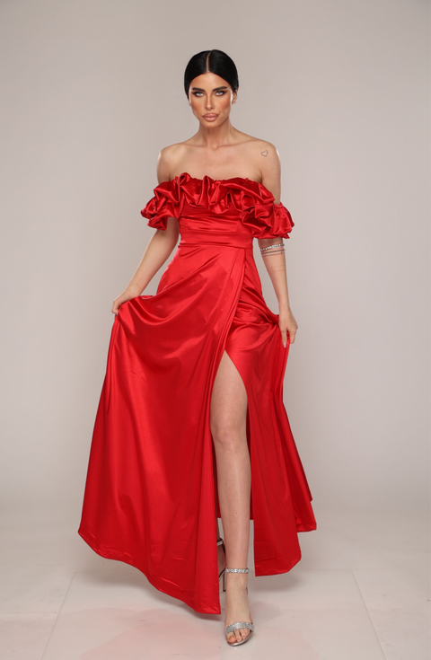 Rochie eleganta Rosie Scarlet Flame