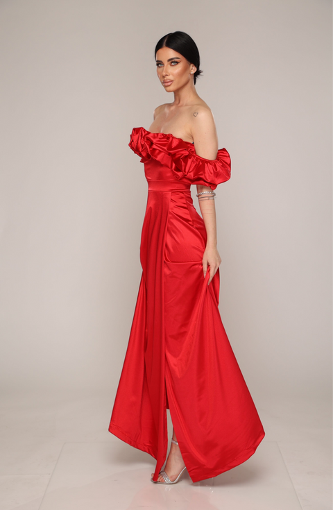 Rochie eleganta Rosie Scarlet Flame