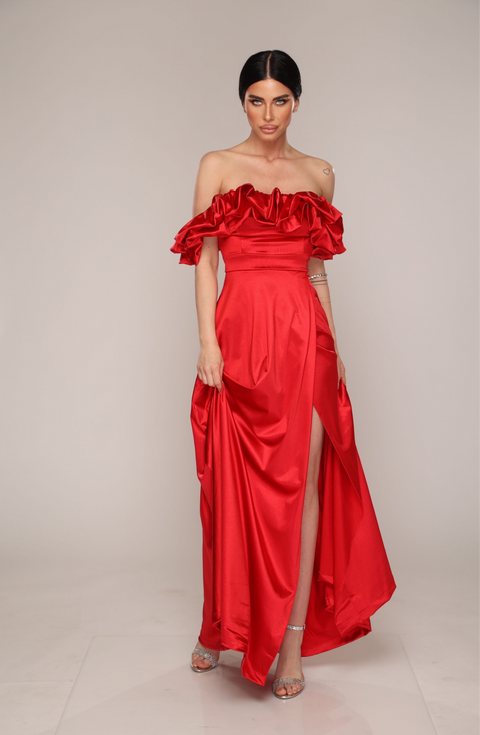 Rochie eleganta Rosie Scarlet Flame