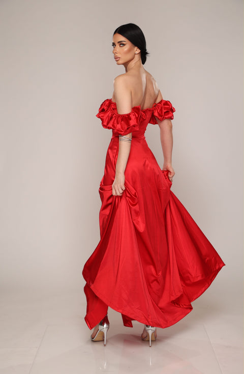 Rochie eleganta Rosie Scarlet Flame