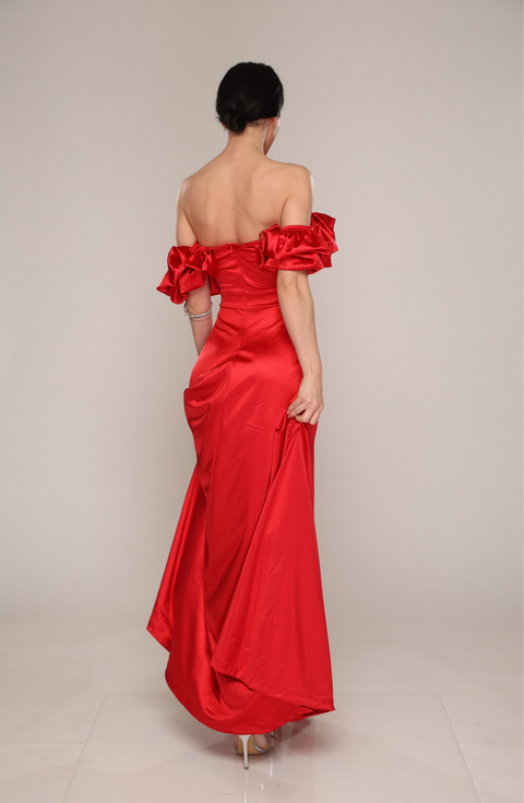 Rochie eleganta Rosie Scarlet Flame