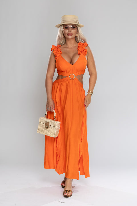 Rochie Orange Sunset Summer