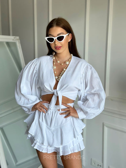 Set de vara alb Summer Valery