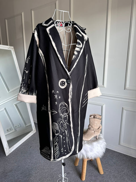 Palton designed Soft Black