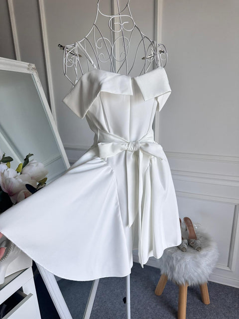 Rochie de vara alba Blissy
