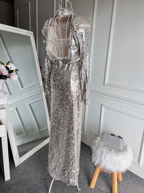 Rochie Luxury Imperatrice Silver